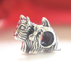 PANDORA SCOTTIE DOG CHARM RETIRED 791105 Retired